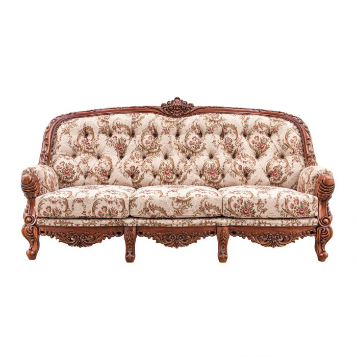 Antique Mahogany Sofa Josephine 3S
