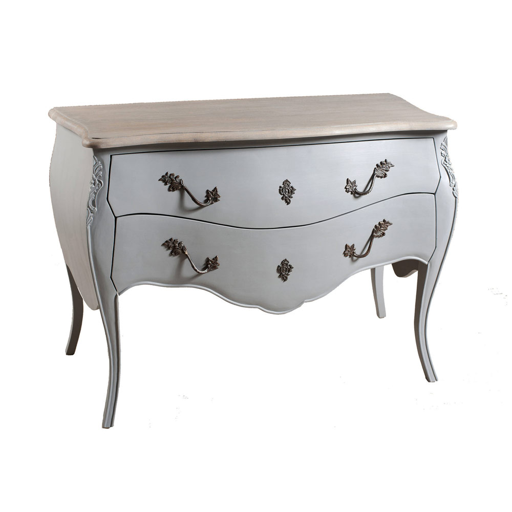 Chest Of 2 Drawers Bombay Light Blue