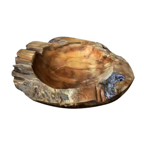 teak root bowl corrosion