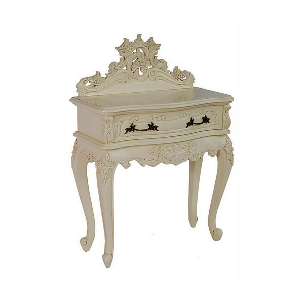 Wallace Bedside Table White
