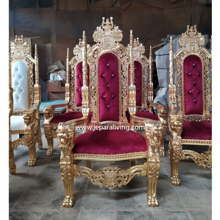 dragon throne king chair