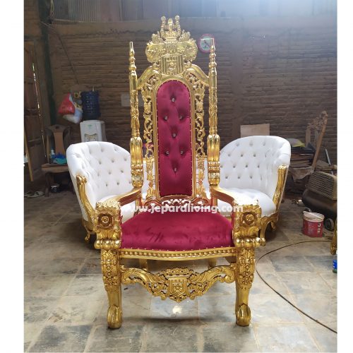 Flower Throne King Chair