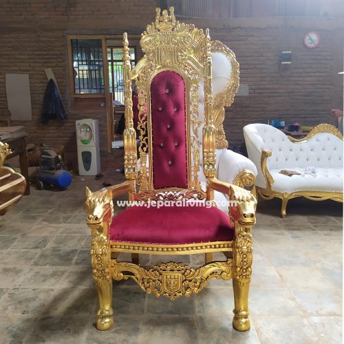 Horse Throne King Chair